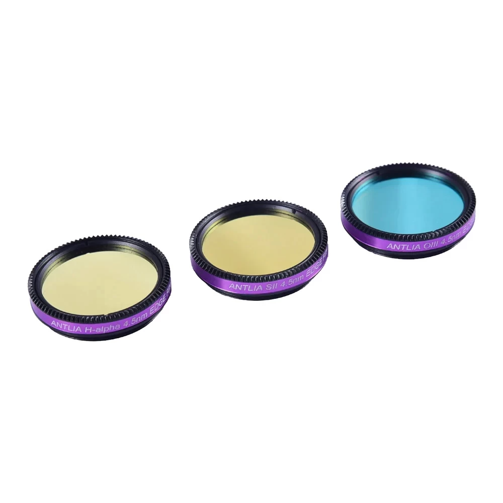 Antlia EDGE SHO SHO keskenysávú szűrő készlet - 4.5 nm (1.25") Antlia EDGE SHO SHO keskenysávú szűrő készlet - 4.5 nm (1.25")