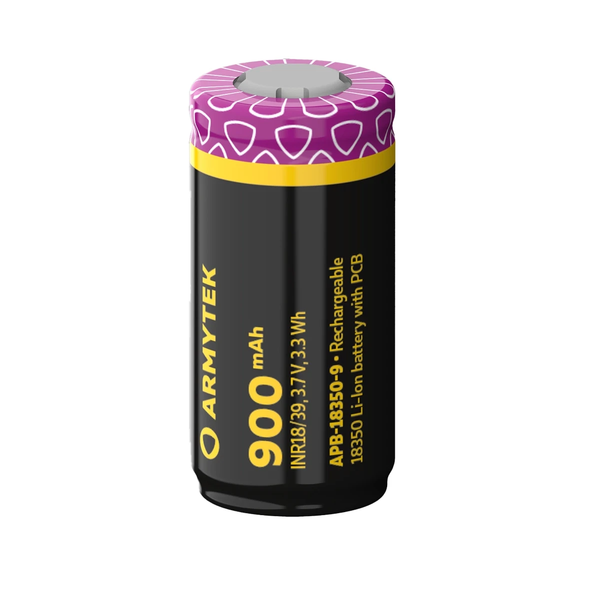 Armytek 18350 Litium-ion akkumulátor 900 mAh (védett) Armytek 18350 Litium-ion akkumulátor 900 mAh (védett)