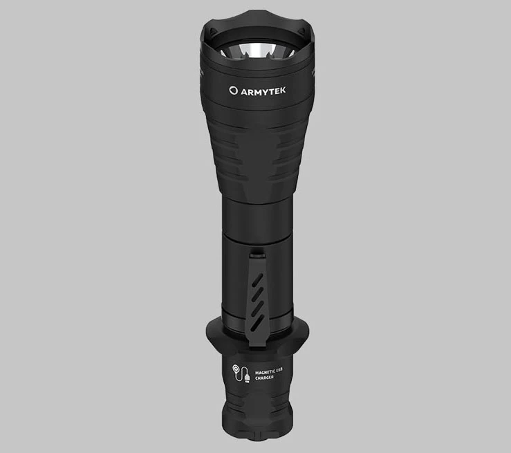 Armytek Predator Pro Magnet USB vadász lámpa - hideg fehér fényű Armytek Predator Pro Magnet USB vadász lámpa - hideg fehér fényű