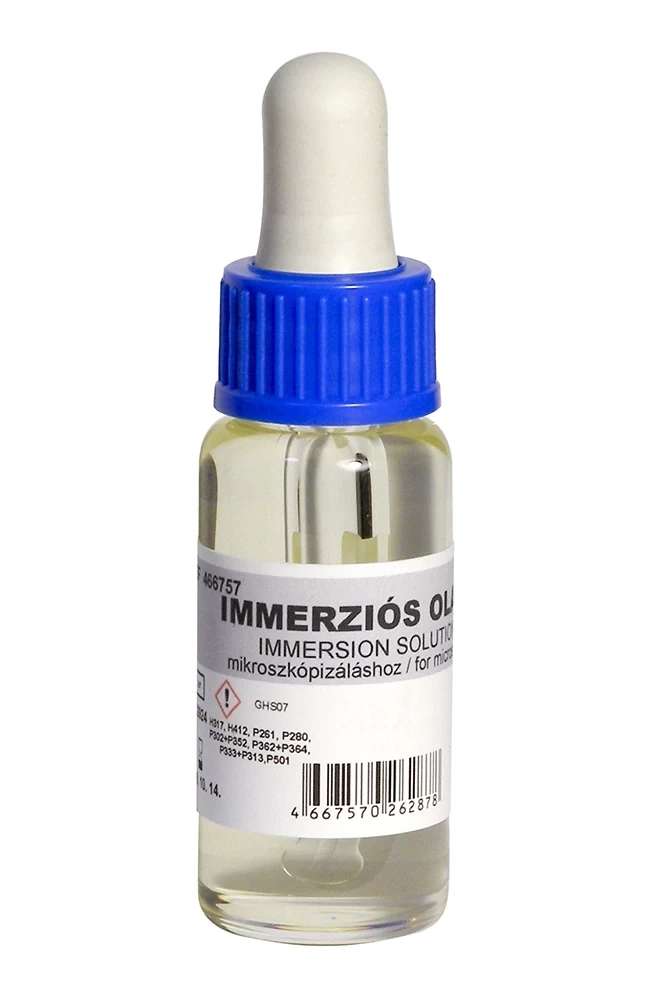 Immerziós olaj (15 ml) Immerziós olaj (15 ml)