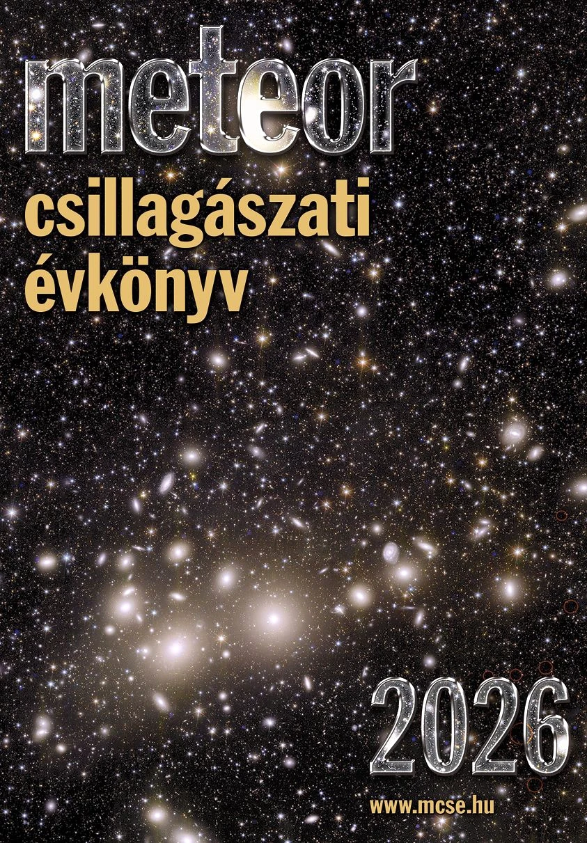 Meteor Csillagászati Évkönyv 2026 Meteor Csillagászati Évkönyv 2026