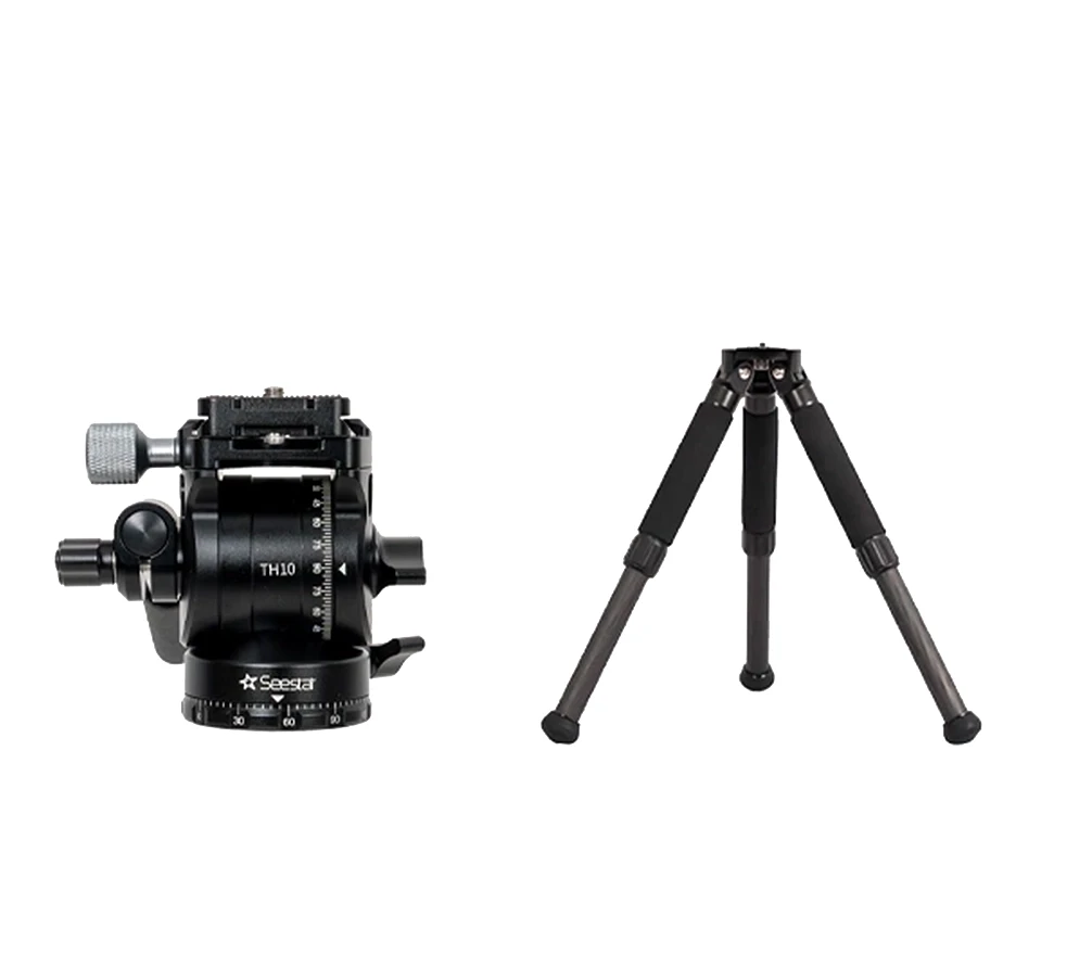 ZWO Seestar TH10 állványfej + TC20 karbon tripod szett ZWO Seestar TH10 állványfej + TC20 karbon tripod szett